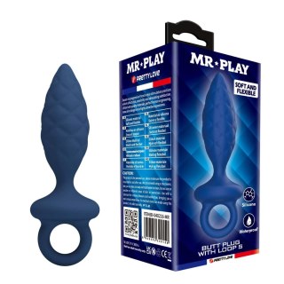 MR. PLAY Butt Plug with Loop - Size S Baile - Boys of Toys Sp. z. o.o. (dystrybutor)