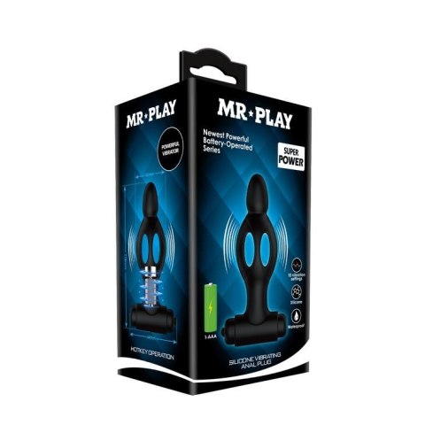 MR PLAY - SILICONE VIBRATING ANAL PLUG Baile - Boys of Toys Sp. z. o.o. (dystrybutor)