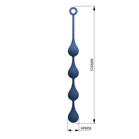 MR PLAY Waterdrop Anal Balls - 52.5 cm XL Baile - Boys of Toys Sp. z. o.o. (dystrybutor)