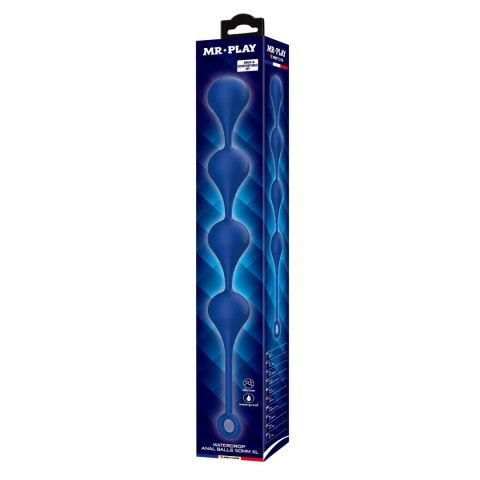 MR PLAY Waterdrop Anal Balls - 52.5 cm XL Baile - Boys of Toys Sp. z. o.o. (dystrybutor)