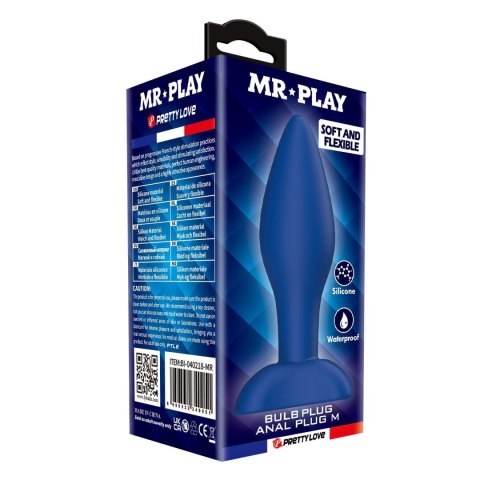 MR. Play Bulb Anal Plug M Baile - Boys of Toys Sp. z. o.o. (dystrybutor)
