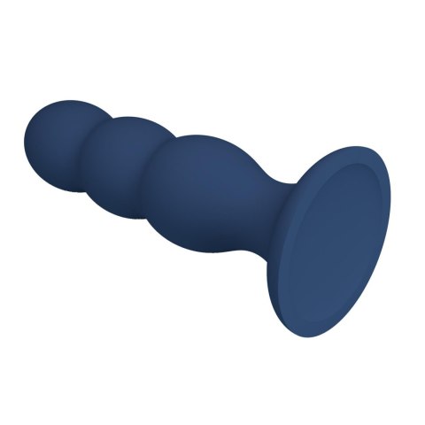 Mr. Play Metal & Liquid Silicone Anal Plug with 3 Metal Balls Baile - Boys of Toys Sp. z. o.o. (dystrybutor)