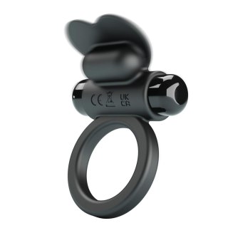 PRETTY LOVE - VIBRANT PENIS RING DEBONAIRE Black, 10 vibration functions Baile - Boys of Toys Sp. z. o.o. (dystrybutor)