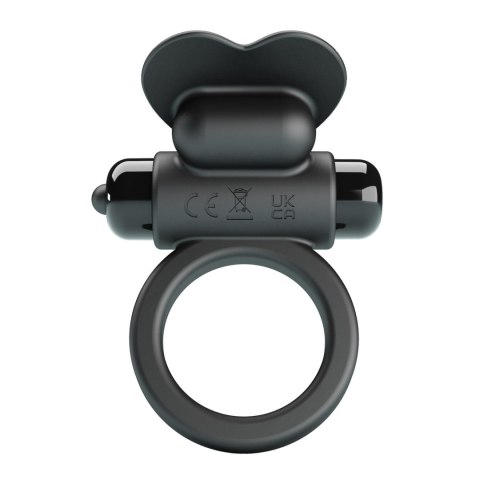 PRETTY LOVE - VIBRANT PENIS RING DEBONAIRE Black, 10 vibration functions Baile - Boys of Toys Sp. z. o.o. (dystrybutor)