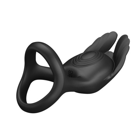 PRETTY LOVE - VIBRANT PENIS RING SILAS Black, 7 vibration functions Baile - Boys of Toys Sp. z. o.o. (dystrybutor)