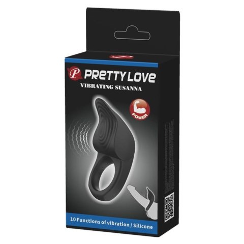 PRETTY LOVE - VIBRATING SUSANNA, 10 vibration functions Memory function Baile - Boys of Toys Sp. z. o.o. (dystrybutor)