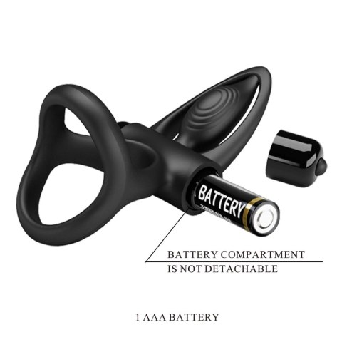 PRETTY LOVE - VIBRATION COCK RING Black, 10 vibration functions Baile - Boys of Toys Sp. z. o.o. (dystrybutor)