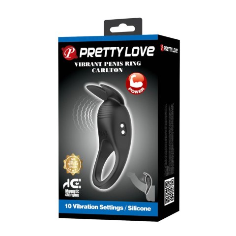 Pretty Love Carlton Vibrating Penis Ring Baile - Boys of Toys Sp. z. o.o. (dystrybutor)