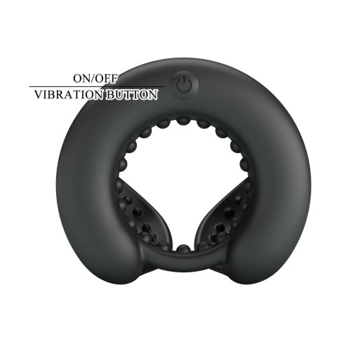 Pretty Love Quentin Vibrating Silicone Cock Ring Baile - Boys of Toys Sp. z. o.o. (dystrybutor)