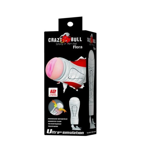 CRAZY BULL - FLORA Vibrating 12 functions Baile - Boys of Toys Sp. z. o.o. (dystrybutor)