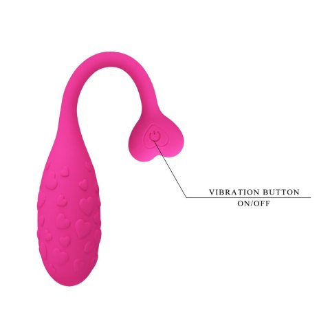 PRETTY LOVE - Fisherman Pink, 12 vibration functions Mobile APP remote control Baile - Boys of Toys Sp. z. o.o. (dystrybutor)