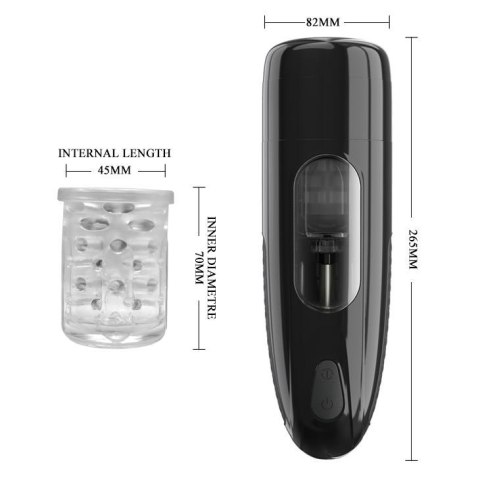 PRETTY LOVE - MARLON Automatic Rotating & Thrusting 10 Function, USB / Voice Baile - Boys of Toys Sp. z. o.o. (dystrybutor)