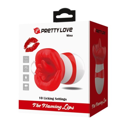 PRETTY LOVE - Mina TPR ABS , 10 licking settings Baile - Boys of Toys Sp. z. o.o. (dystrybutor)