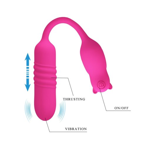 PRETTY LOVE - Nobikuma, 3 vibration functions 3 thrusting settings Baile - Boys of Toys Sp. z. o.o. (dystrybutor)
