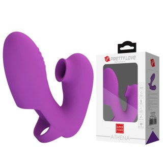 PRETTY LOVE - Super Finger ATHENA Purple, 7 vibration functions 7 tapping functions Memory function Baile - Boys of Toys Sp. z. o.o. (dystrybutor)