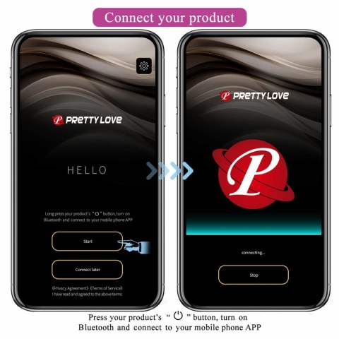 Pretty Love Poulsen App-Controlled Egg Vibrator 01 Baile - Boys of Toys Sp. z. o.o. (dystrybutor)