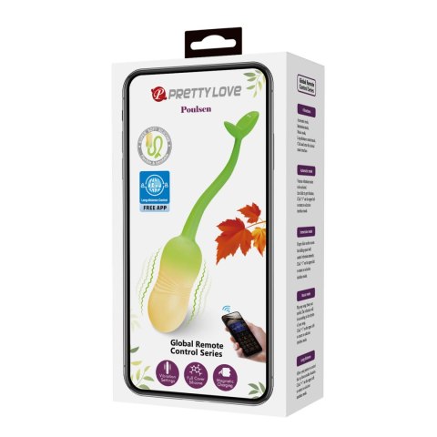 Pretty Love Poulsen App-Controlled Egg Vibrator 02 Baile - Boys of Toys Sp. z. o.o. (dystrybutor)