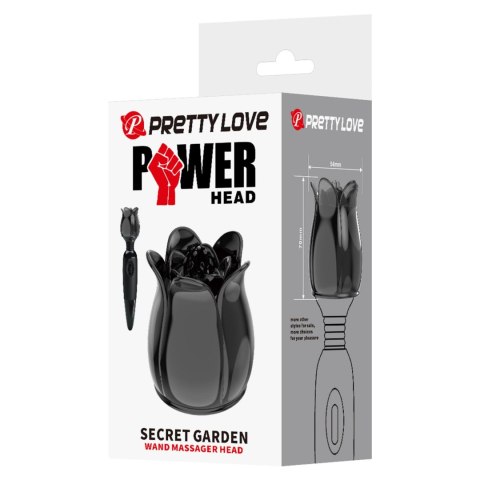 Pretty Love Power Head Secret Garden Wand Massager Attachment Baile - Boys of Toys Sp. z. o.o. (dystrybutor)