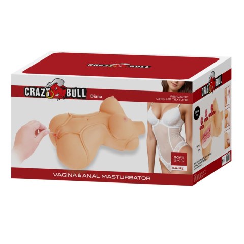 Crazy Bull Diana Vagina & Anal Masturbator Baile - Boys of Toys Sp. z. o.o. (dystrybutor)
