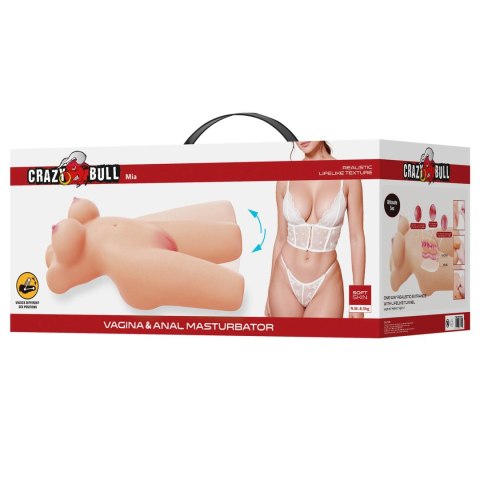 Crazy Bull Mia Vagina & Anal Masturbator Baile - Boys of Toys Sp. z. o.o. (dystrybutor)