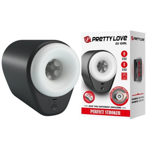 PRETTY LOVE - Dj Girl, 5 vibration functions 5 thrusting settings Baile - Boys of Toys Sp. z. o.o. (dystrybutor)