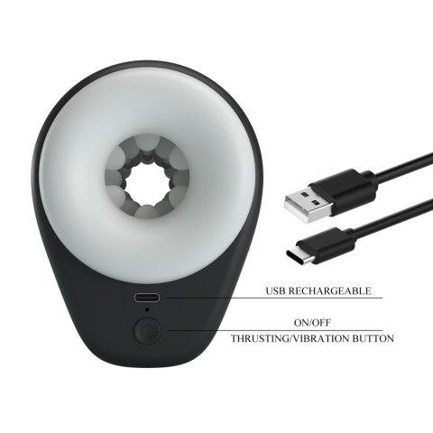 PRETTY LOVE - Dj Girl, 5 vibration functions 5 thrusting settings Baile - Boys of Toys Sp. z. o.o. (dystrybutor)
