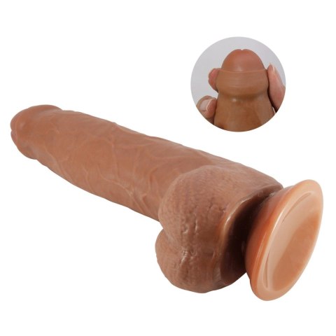 PRETTY LOVE - DRACO 9.2"(233mm) Sliding Skin Series TPR, Suction base Baile - Boys of Toys Sp. z. o.o. (dystrybutor)
