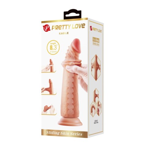 PRETTY LOVE - KABLE 8.3"(210mm) Sliding Skin Series TPR / ABS, Suction base Bendable Baile - Boys of Toys Sp. z. o.o. (dystrybutor)