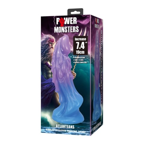 Power Monsters Atlanteans - 19 cm Silicone Monster Dildo Baile - Boys of Toys Sp. z. o.o. (dystrybutor)