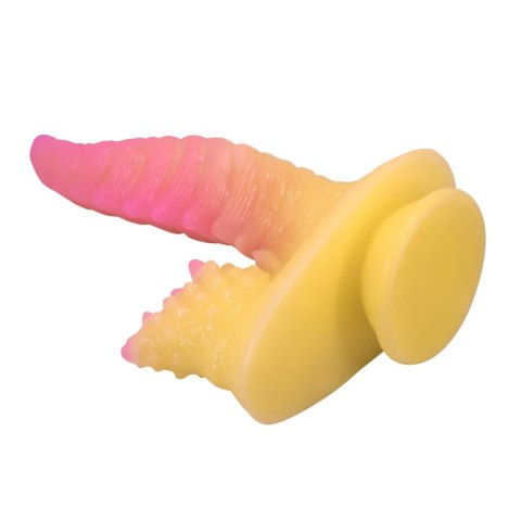 Power Monsters Flamebeast - 22.5 cm Rippled Monster Silicone Dildo Baile - Boys of Toys Sp. z. o.o. (dystrybutor)