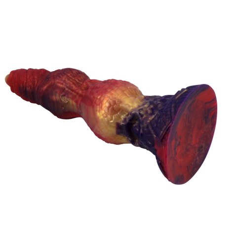 Power Monsters Savage Beastlord - 24 cm Rippled Monster Silicone Dildo Baile - Boys of Toys Sp. z. o.o. (dystrybutor)