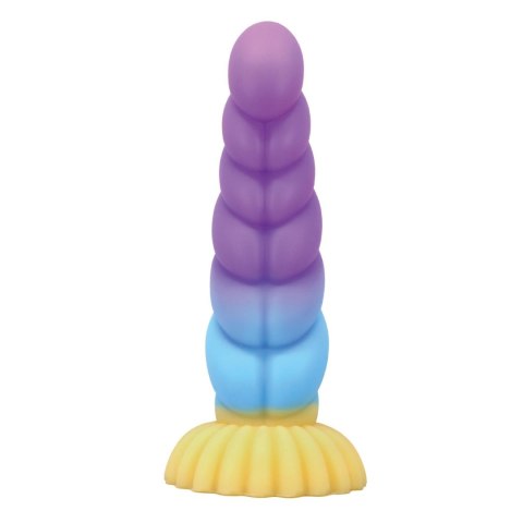 Power Monsters Unicorn - 22 cm Rippled Monster Silicone Dildo Baile - Boys of Toys Sp. z. o.o. (dystrybutor)