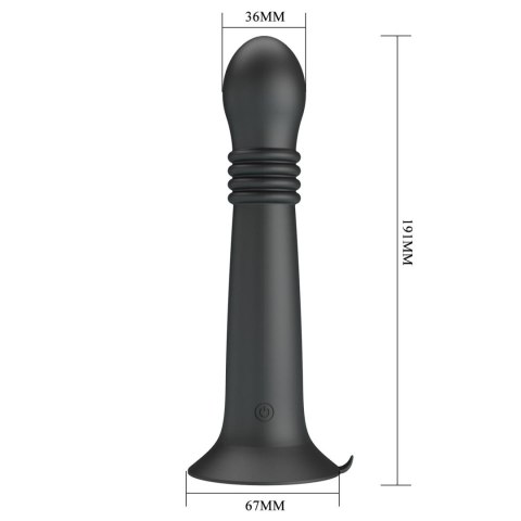 Pretty Love Stellan Thrusting & Rotating Wand Massager - 23 cm Baile - Boys of Toys Sp. z. o.o. (dystrybutor)