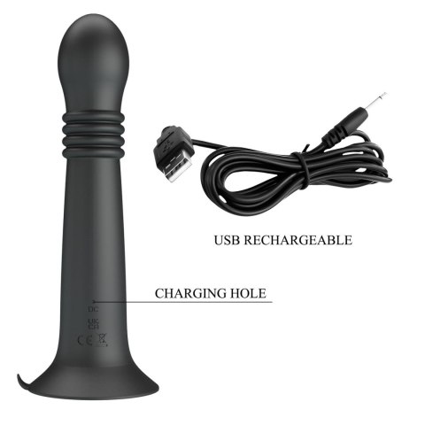 Pretty Love Stellan Thrusting & Rotating Wand Massager - 23 cm Baile - Boys of Toys Sp. z. o.o. (dystrybutor)