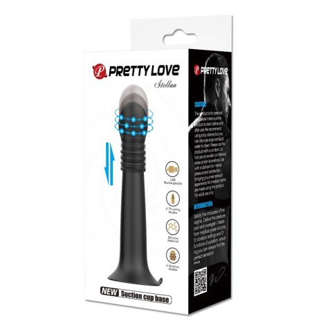 Pretty Love Stellan Thrusting & Rotating Wand Massager - 23 cm Baile - Boys of Toys Sp. z. o.o. (dystrybutor)