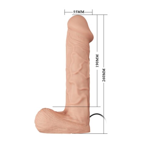 BAILE-Strap On RealDeal 10.2"""" Baile - Boys of Toys Sp. z. o.o. (dystrybutor)
