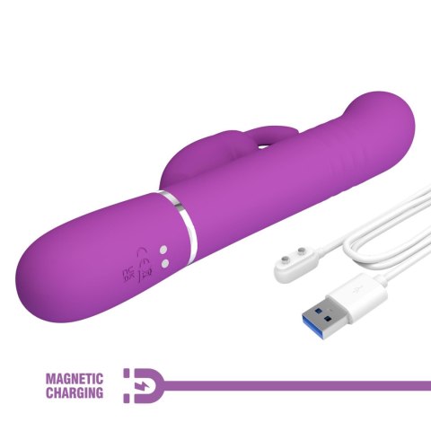 PRETTY LOVE - Coale Purple, 7 vibration functions 4 rotation functions 4 thrusting settings Baile - Boys of Toys Sp. z. o.o. (dystrybutor)
