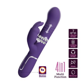 PRETTY LOVE - Coale dark Purple, 7 vibration functions 4 rotation functions 4 thrusting settings Baile - Boys of Toys Sp. z. o.o. (dystrybutor)