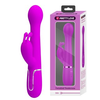 PRETTY LOVE - Dejon Twinkled Tenderness Purple, 7 vibration functions 4 thrusting settings 4 rotation functions Baile - Boys of Toys Sp. z. o.o. (dystrybutor)