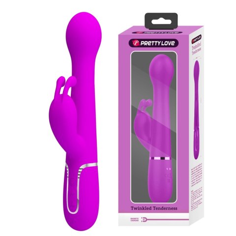 PRETTY LOVE - Dejon Twinkled Tenderness Purple, 7 vibration functions 4 thrusting settings 4 rotation functions Baile - Boys of Toys Sp. z. o.o. (dystrybutor)