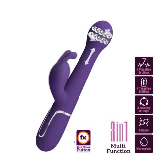 PRETTY LOVE - Dejon dark Purple, 7 vibration functions 4 thrusting settings 4 rotation functions Baile - Boys of Toys Sp. z. o.o. (dystrybutor)
