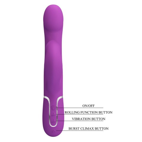 PRETTY LOVE - Falin Purple, 7 vibration functions 4 rolling functions Memory function Baile - Boys of Toys Sp. z. o.o. (dystrybutor)