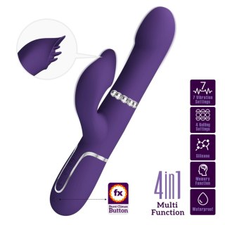 PRETTY LOVE - Falin dark Purple, 7 vibration functions 4 rolling functions Memory function Baile - Boys of Toys Sp. z. o.o. (dystrybutor)