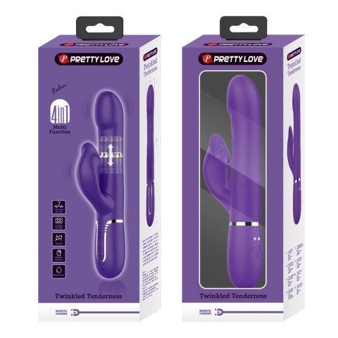 PRETTY LOVE - Falin dark Purple, 7 vibration functions 4 rolling functions Memory function Baile - Boys of Toys Sp. z. o.o. (dystrybutor)