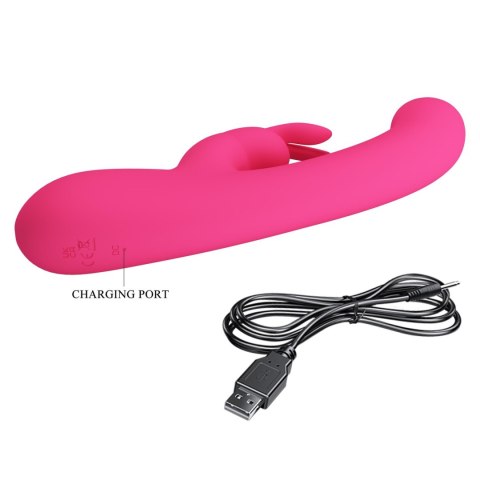 PRETTY LOVE - Lamar Pink, 10 vibration functions 9 speed levels Baile - Boys of Toys Sp. z. o.o. (dystrybutor)