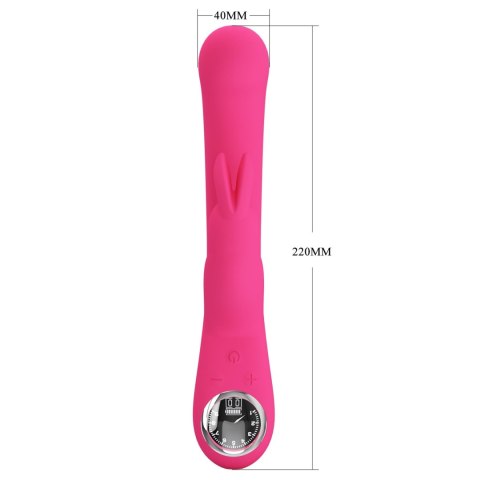 PRETTY LOVE - Lamar Pink, 10 vibration functions 9 speed levels Baile - Boys of Toys Sp. z. o.o. (dystrybutor)