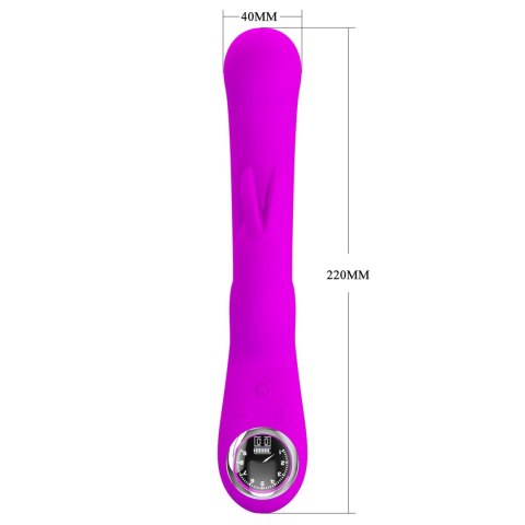 PRETTY LOVE - Lamar Purple, 10 vibration functions 9 speed levels Baile - Boys of Toys Sp. z. o.o. (dystrybutor)
