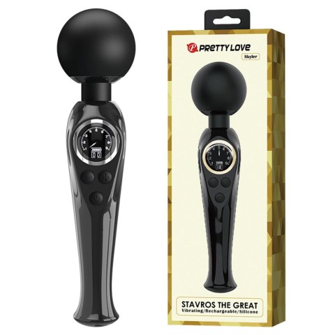 PRETTY LOVE - Skyler Black, 10 vibration functions 9 speed levels Baile - Boys of Toys Sp. z. o.o. (dystrybutor)