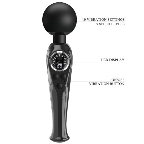 PRETTY LOVE - Skyler Black, 10 vibration functions 9 speed levels Baile - Boys of Toys Sp. z. o.o. (dystrybutor)