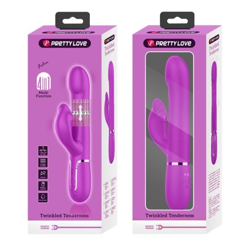 PRETTY LOVE - Twinkled Tenderness Purple, 7 vibration functions 4 rolling functions Memory function Baile - Boys of Toys Sp. z. o.o. (dystrybutor)